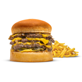 Smash Trıple Burger görseli