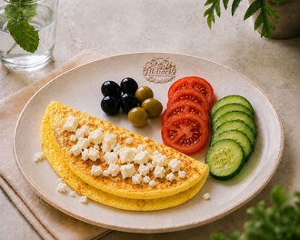 Peynirli Omlet Tabağı görseli