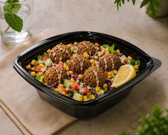 Falafel Salata görseli