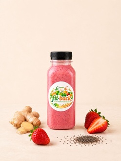 Çilek Smoothie (250 Ml) görseli