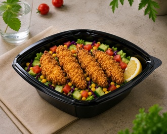 Çıtır Tavuklu Salata görseli