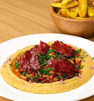 Pastırmalı / Etli Humus görseli