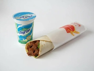 Çiğ Köfte Dürüm & Ayran Menü görseli