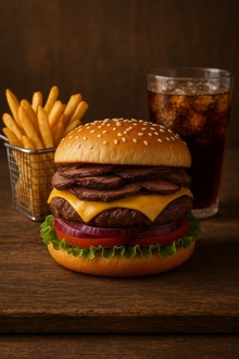 Tt Füme Burger Menü 100 Gr görseli
