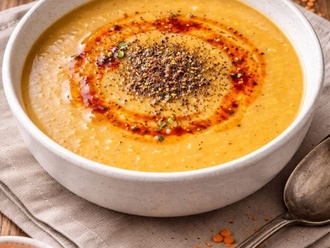 Süzme Mercimek Çorbası görseli