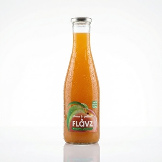 Flavz %100 Doğal Şeftali & Elma Meyve Suyu (250 Ml) görseli