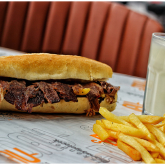 Üç Çeyrek Ekmek Et Döner Menü görseli