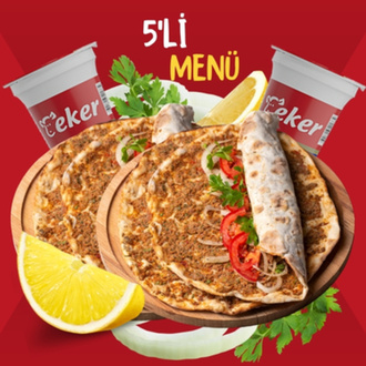 5'Li Lahmacun görseli