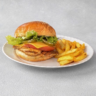 Çıtır Burger(tavuk) görseli