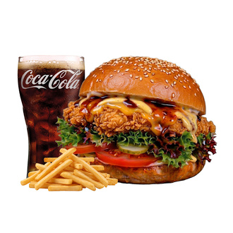 Tavuk Burger Menü görseli