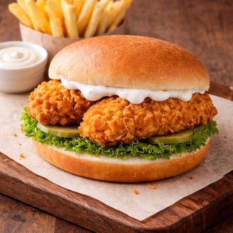 Tender Ranch Burger görseli