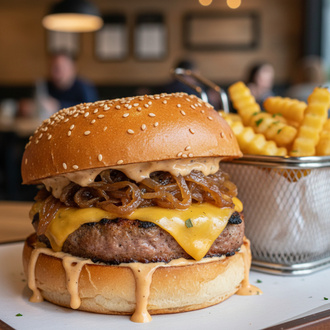 Bbq Tavuk Burger görseli