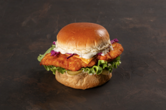 Truffle Chicken Burger (120 Gr) görseli