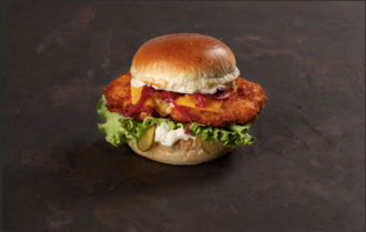 Garlic Crunchy Burger (120 Gr) görseli