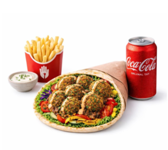 Berlin Hamza Gemüse Falafel Dürüm Menü görseli