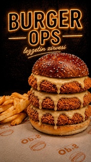 Triple Chicken Burger görseli
