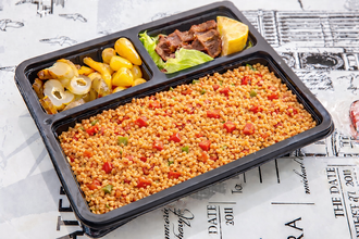 Sade Sebzeli Bulgur Pilavı görseli