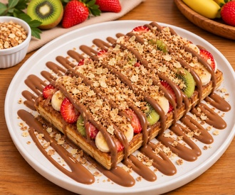 Üçlü Spesiyal Waffle görseli