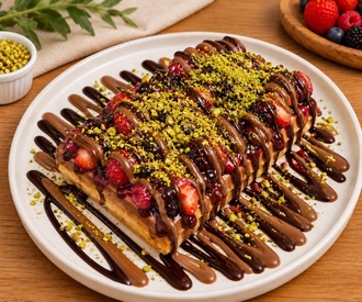 Kırmızı Orman Waffle görseli