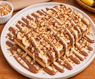 Çıtır Muz Waffle görseli