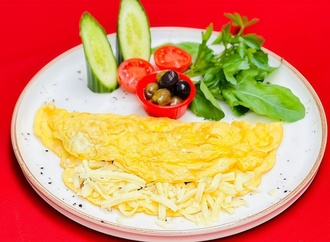 Kaşarlı Omlet görseli
