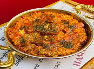 Kavurmalı Menemen görseli