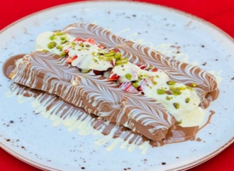 Meyveli Waffle görseli