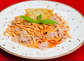 Ton Balıklı Spaghetti görseli