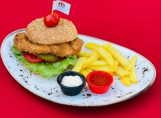 Çıtır Tavuk Burger görseli