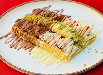İki Lezzetli Waffle görseli