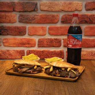 Efsane 2 Kişilik Tombik Et Döner Menü görseli