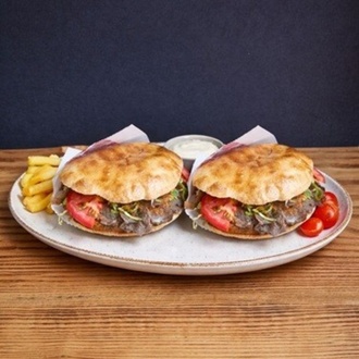Efsane 2 Kişilik Et Döner Servis Menü görseli