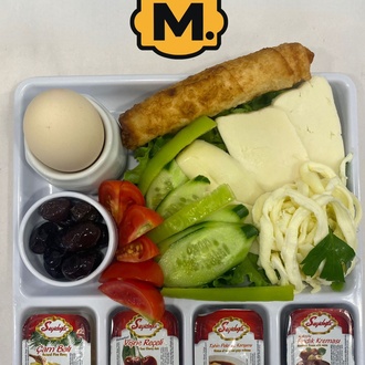 Mini Kahvaltı Tabağı görseli