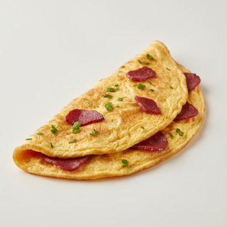 Pastırmalı Omlet görseli