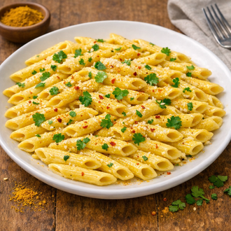 Köri Soslu Penne görseli