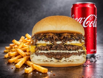 Triple Smash Burger Menü görseli
