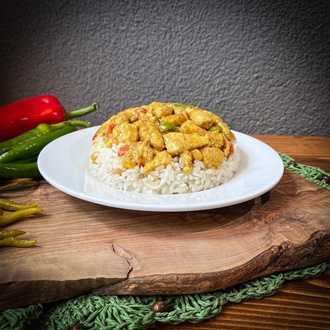 Kori Soslu Tavuklu Pilav (Porsiyon) görseli