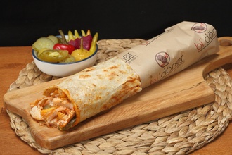 Hatay Usulü Tavuk Döner Dürüm + Ayran görseli