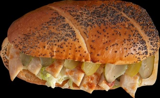 Tavuklu Sezar Sandviç görseli