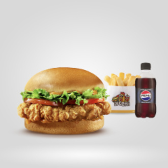 Chicken Burger Menü görseli