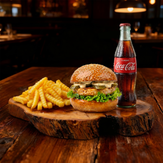 Chicken Classic Burger Menü görseli