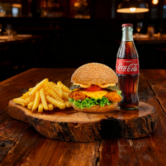 Rio Chicken Burger Menü görseli