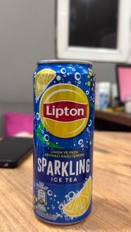 Lipton Limon Ve Yuzu Aromalı Gazlı İçecek 330Ml görseli