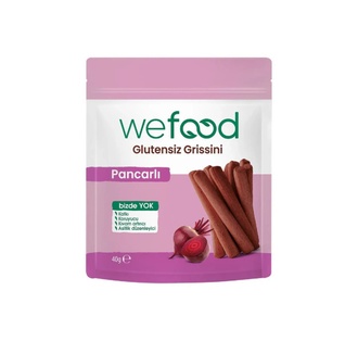 Wefood Glutensiz Pancarlı Grissini (40 Gr.) görseli