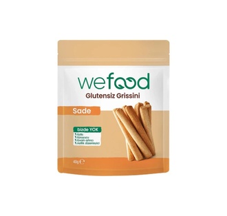 Wefood Glutensiz Sade Grissini (40 Gr.) görseli