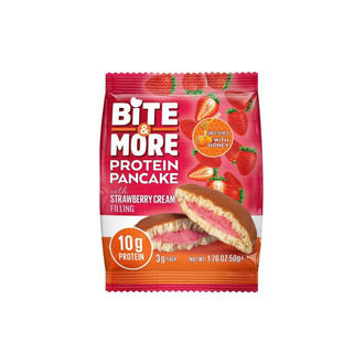 Bite & More Çilekli Protein Pankek (50 Gr.) görseli