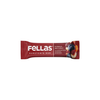Fellas Kırmızı Meyveli Kuruyemiş Bar (30 Gr.) görseli