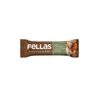 Fellas Dört Tohumlu Kuruyemiş Bar (30 Gr.) görseli