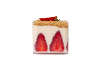Çilekli Puding Cup (170 Gr.) görseli