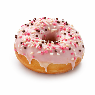 Frambuazlı Donut görseli